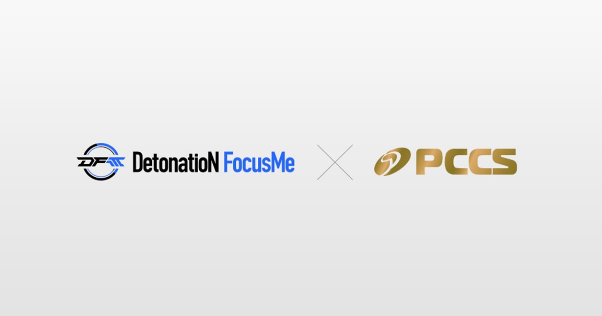 职业eSports队伍「DetonatioN FocusMe」株式会社PCCS与赞助协赞契约签约发表！ PCCS生产的设施里活动开催预定| Saiga NAK