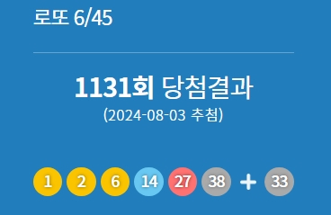 第1131期乐透，一等奖各15.4亿……首尔“77亿”大奖？